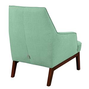 Sessel Cozy Webstoff Mintgrün - Ohne Hocker