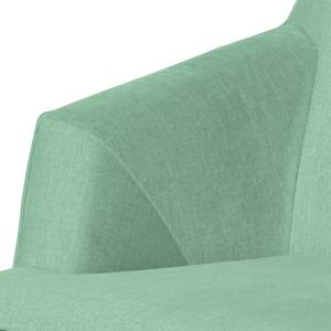 Sessel Cozy Webstoff Mintgrün - Ohne Hocker