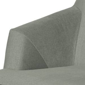 Sessel Cozy Webstoff Granit - Mit Hocker