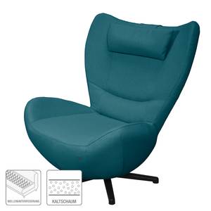 Fauteuil Tom Pure geweven stof - Stof TBO: 3 petrol green