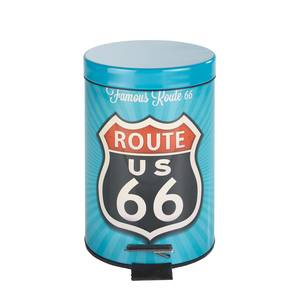 Treteimer Vintage Route 66 Mehrfarbig
