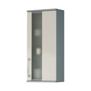 Armoire suspendue Treviso Blanc / Aluminium