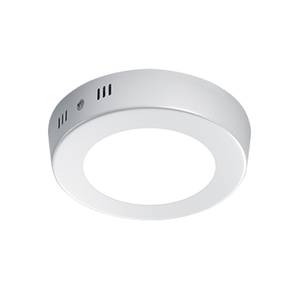 LED-plafondlamp Brixham plexiglas/aluminium - 1 lichtbron - Wit - Diameter lampenkap: 12 cm