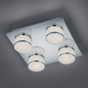 LED-Deckenleuchte Clinton III Acrylglas / Metall - 4-flammig