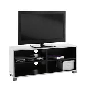 Tv-meubel Plainfield wit/zwart