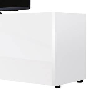 TV-Lowboard Asagiri Hochglanz Weiß - Breite: 150 cm