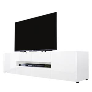 TV-Lowboard Asagiri Hochglanz Weiß - Breite: 173 cm