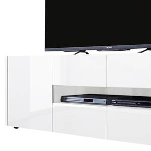 TV-Lowboard Asagiri Hochglanz Weiß - Breite: 173 cm