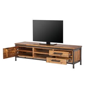 Mobile TV Atelier I Parzialmente in legno massello di acacia