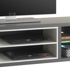 Tv-meubel Claydon I (incl. verlichting) grijs