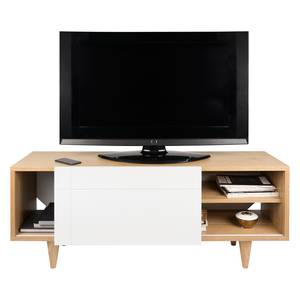 Tv-meubel Cruz eikenhout/wit