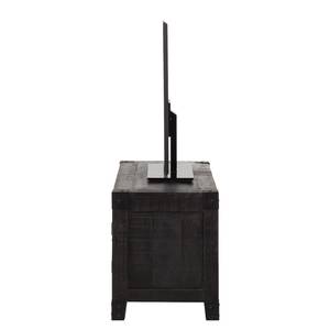 Mobile TV Keyport I legno massello di mango - grigio cenere / nero