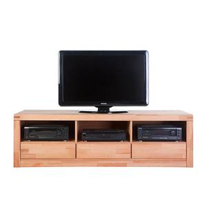 Tv-lowboard Merle Natuurlijk geolied kernbeukenhout - Breedte: 174 cm