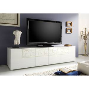 TV-Lowboard Padua LC Blanc brillant