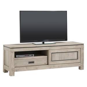 Meuble TV Panay Acacia massif - Largeur : 160 cm