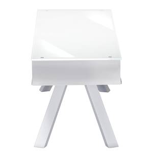 Tv-meubel Smart TV Wit/zilverkleurig