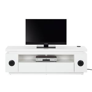 Tv-meubel Soundconcept hoogglans wit