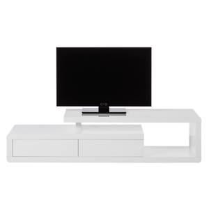 Meuble TV t-vision Blanc brillant - 170 cm