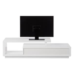 TV-Lowboard t-vision Hochglanz Weiß - 170 cm