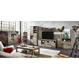 Meuble TV Tapara IV Marron / Gris