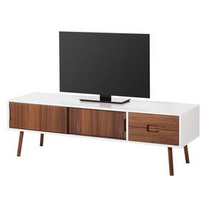TV-Lowboard Verwood I Braun - Holzwerkstoff - 160 x 50 x 48 cm