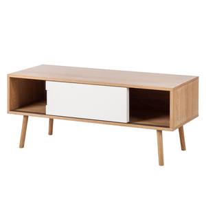 Meuble TV Verwood II Blanc - Bois manufacturé - 120 x 50 x 48 cm