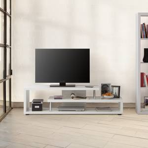 Meuble TV Wasco Blanc brillant