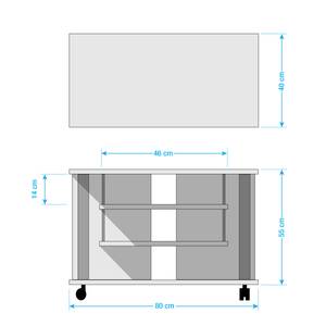 TV-Rack Felia Eiche Sonoma Dekor