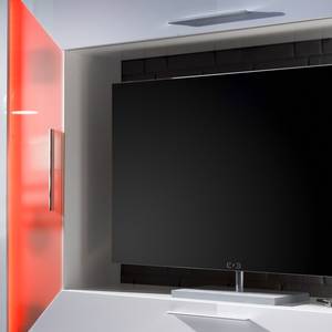 Tv-wand Soledad (incl. RGB-verlichting) hoogglans wit/wit