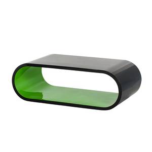 Table basse Two Colour Noir / Vert brillant