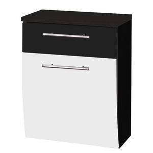 Armoire basse tare Anthracite - Blanc