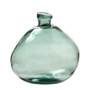 Vase Brenna Glas - Dunkelgrün