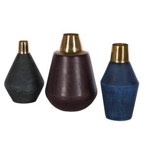 Vases Curico (lot de 3) Aluminium