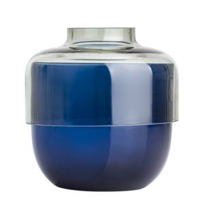 Vase Fusione I Blau - Glas - 16 x 20 x 16 cm