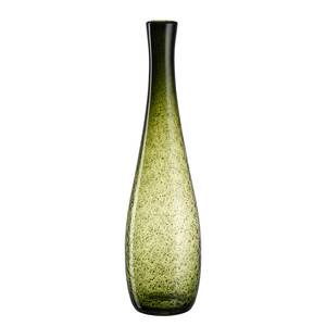 Vase Giardino Verre - Noir / Vert brillant - Hauteur : 50 cm