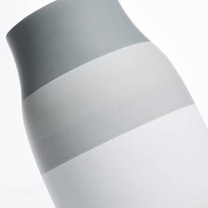 Vase NONE III Keramik - Grau / Weiß