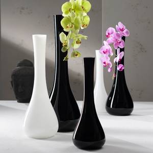 Vase Sacchetta Verre - Blanc - Hauteur : 40 cm