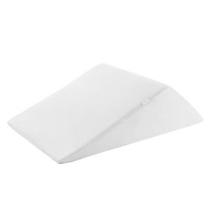 Venenkissen Atmungsaktiv Polyester-Schaumstoff/Baumwolle/Polyester - Weiß - 40x68 x 18 cm