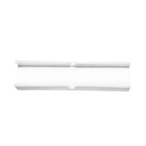 Jonction pour tringles (lot de 2) blanc Blanc - Matière plastique - 6 x 1 x 1.5 cm