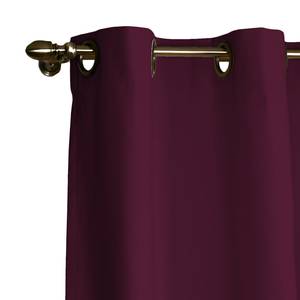 Verdunklungs-Vorhang mit Ösen Violett - 130x260 cm