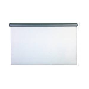 Thermo-&Verdunklungsrollo Streifen Weiß 90x175 cm - 90 x 175 cm