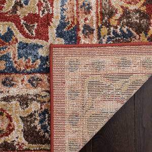 Vintage-Teppich Chiana Kunstfaser - Rot / Marineblau - 120 x 180 cm
