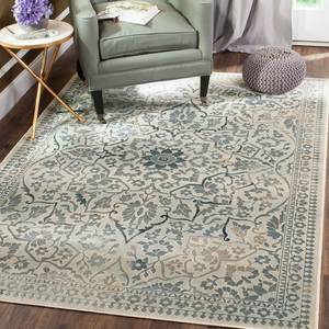 Tapis vintage Cordova Vintage Fibres synthétiques - Bleu / Gris clair - Bleu Gris - 160 x 230 cm