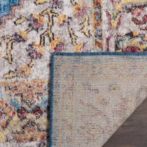 Vintage-Teppich Taavi Kunstfaser - Marineblau / Creme - 160 x 230 cm