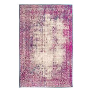 Tapis Barock Ancient Coton - Rose vif / Beige - 120 x 170 cm