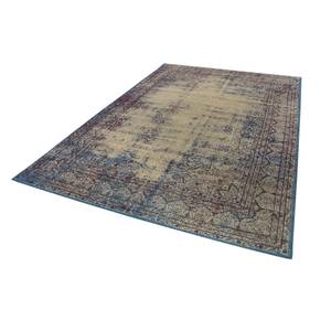 Vintageteppich Barock Vintage Baumwolle - Beige / Blau - 120 x 170 cm