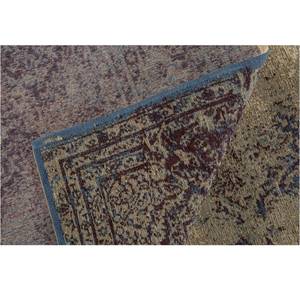 Vintageteppich Barock Vintage Baumwolle - Beige / Blau - 120 x 170 cm