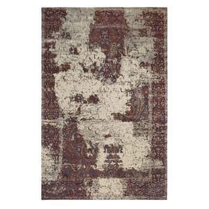 Tapis Barock Worn Coton - Marron / Beige - 160 x 235 cm