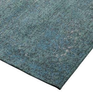 Oosters tapijt Torrig textielmix - blauw - 160x230cm