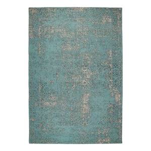 Oosters tapijt Torrig textielmix - blauw - 200x290cm